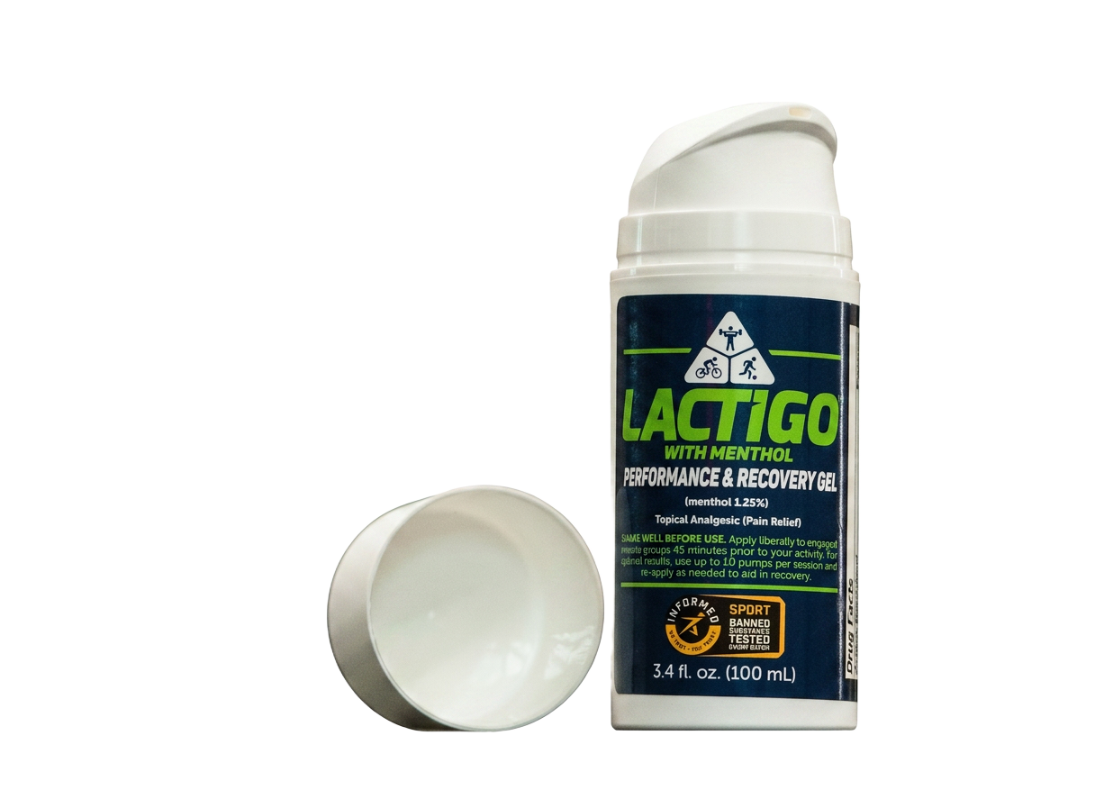 LactiGo Menthol Topical Gel bottle